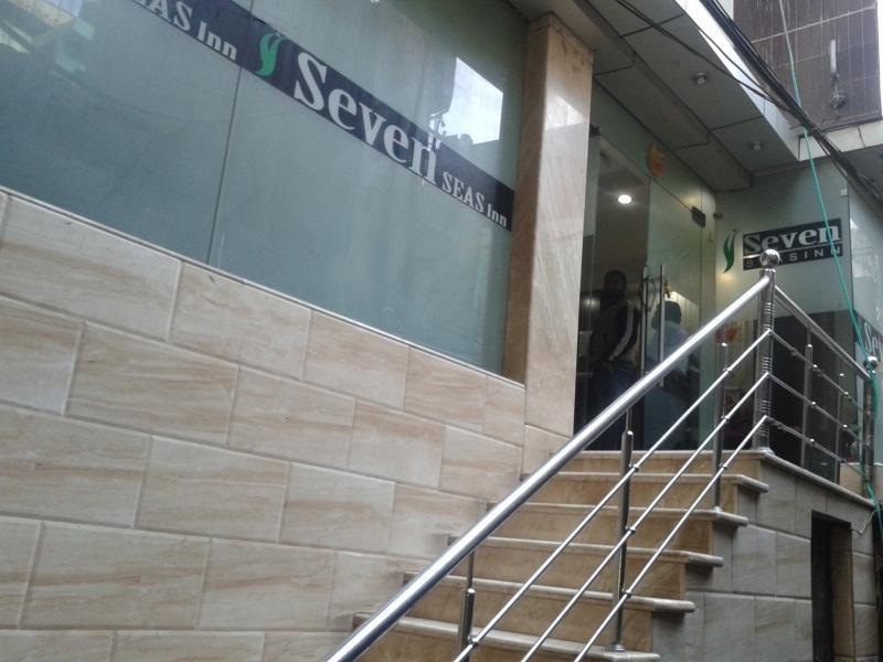 Hotel Seven Seas Inn Nuova Delhi Esterno foto